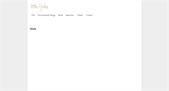 Desktop Screenshot of littlehinka.com